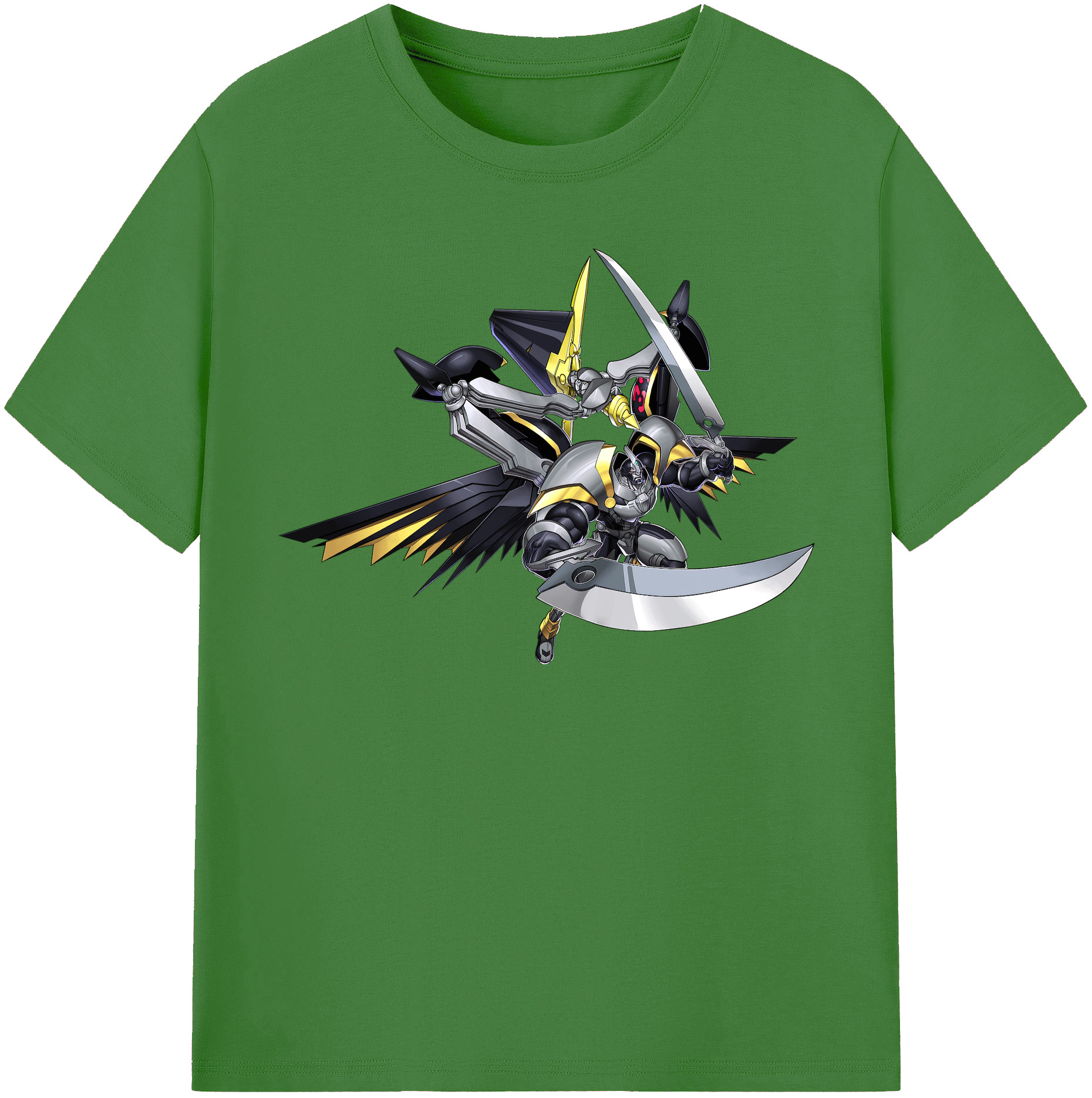 （画像用） 遊☆戯☆王 Yu-Gi-Oh! レディースカジュアルプリントTシャツ（綿100％）